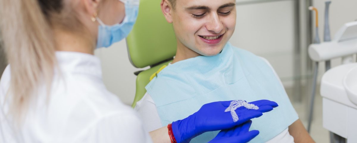 orthocaps - niewidoczny aparat na zęby - gabinet stomatologiczny Dentysta